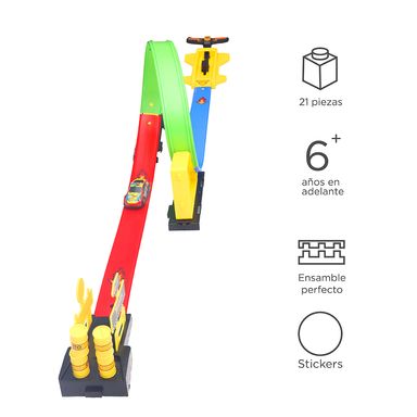 Pista para lanzamiento de coches - Miniso