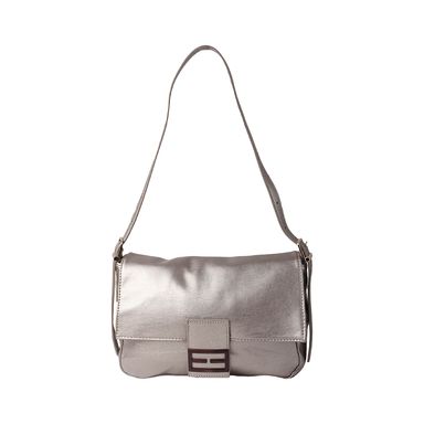 Bolsa crossbody calidad retro plateado - Miniso