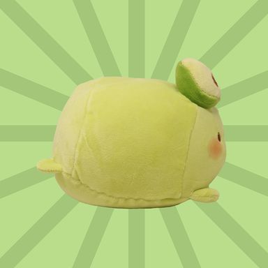 Peluche acostado 15 cm vitality cafetería aguacate -  Miniso