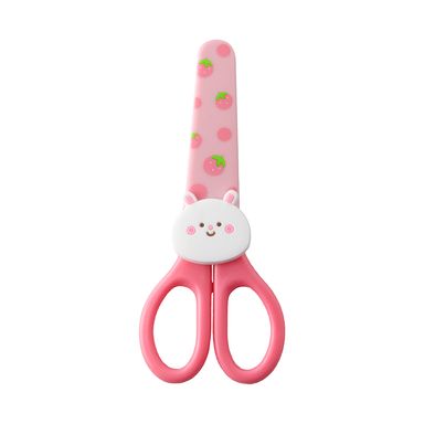 Tijeras de papelería de conejo milk tea series -  Miniso