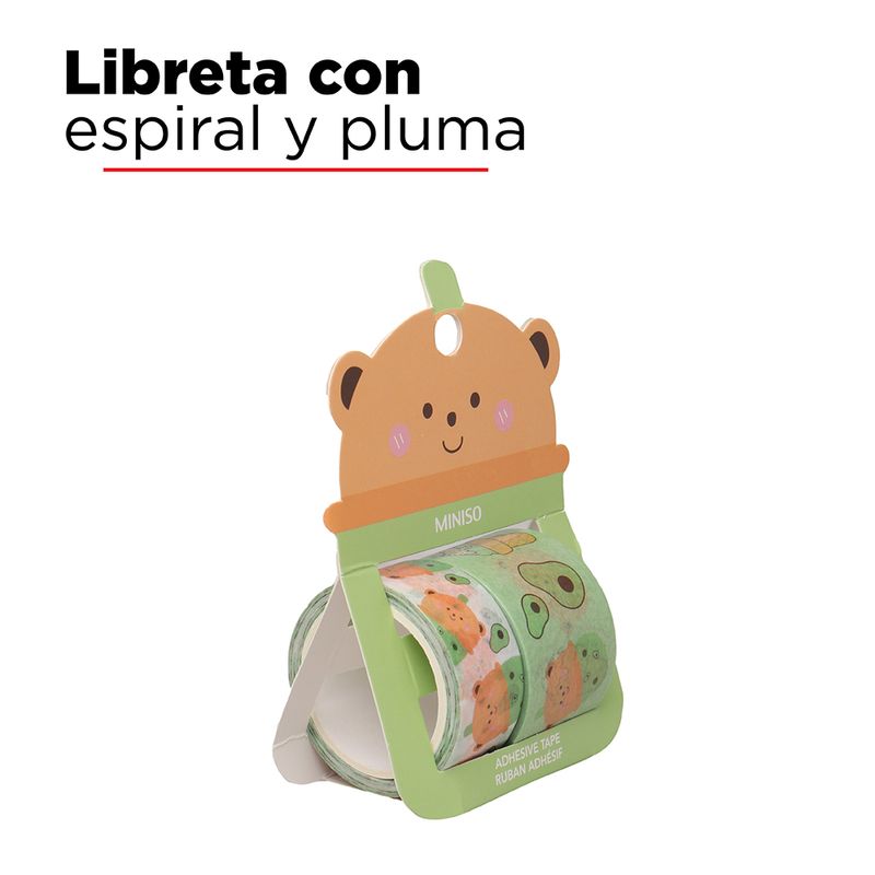 Adhesivo-washi-milk-tea-series-little-bear-2-pzas-Miniso-2-7520