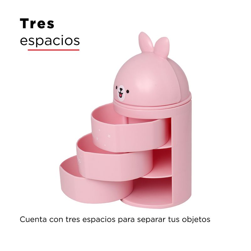 Organizador-de-pl-stico-para-escritorio-mini-family-sports-bun-bum-conejo-Miniso-4-6911