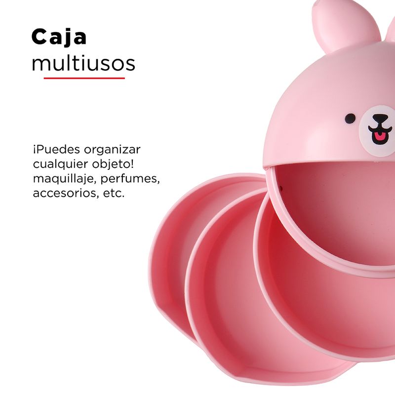 Organizador-de-pl-stico-para-escritorio-mini-family-sports-bun-bum-conejo-Miniso-5-6911