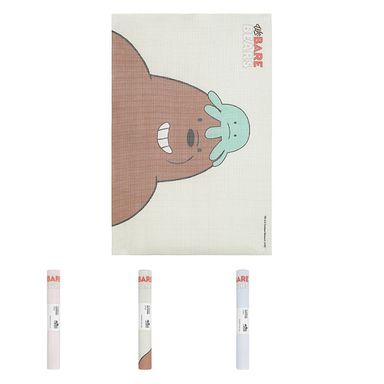 Mantel individual colores mixtos 2 pzas -  We Bare Bears