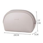 Cosmetiquera-semicircular-sencilla-beige-oscuro-Miniso-2-2472