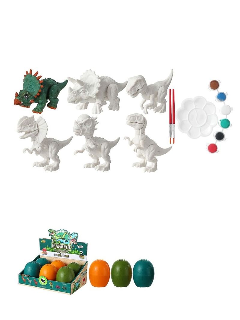 Figura-en-yeso-para-dibujar-de-dinosaurio-6-patrones-Miniso-1-6964