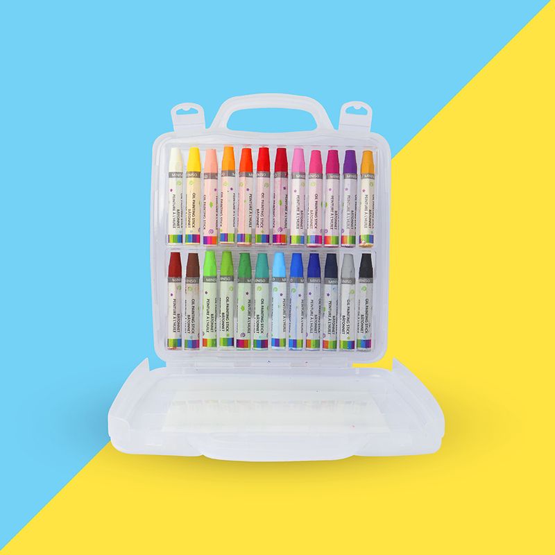 Paquete-de-crayones-de-leo-con-estuche-transparente-24-colores-Miniso-4-359