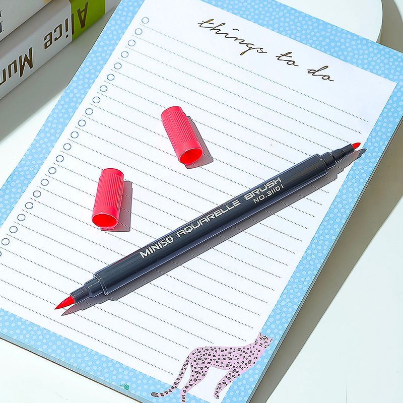 Plum-n-a-base-de-agua-doble-punta-rojo-coral-Miniso-4-343
