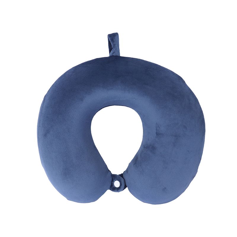 ALMOHADA VIAJE 33*13 CM - AZUL CLARO — Guapa