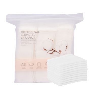 Paquete de almohadillas de algodón con bordes prensados 150pzas -  Miniso