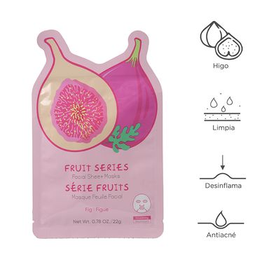 Mascarilla facial para niños fruit series facial fig - Energy Of Fruits