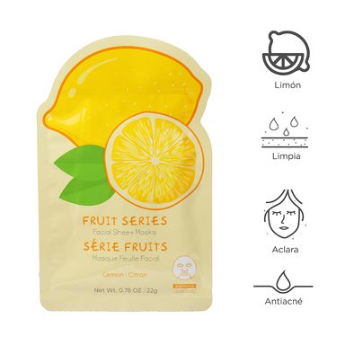 Mascarilla facial para niños fruit series facial lemon - Energy Of Fruits
