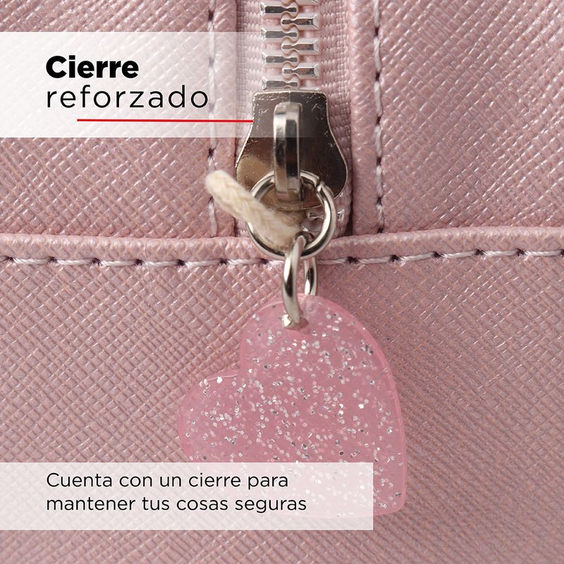 Cosmetiquera-rectangular-nacarada-con-borde-redondo-rosa-Miniso-5-7848