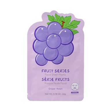 Mascarilla facial para niños fruit series facial grape - Energy Of Fruits