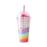 Vaso-de-plastico-de-doble-capa-con-sorbete-color-arcoiris-480-ML-Miniso-1-7894