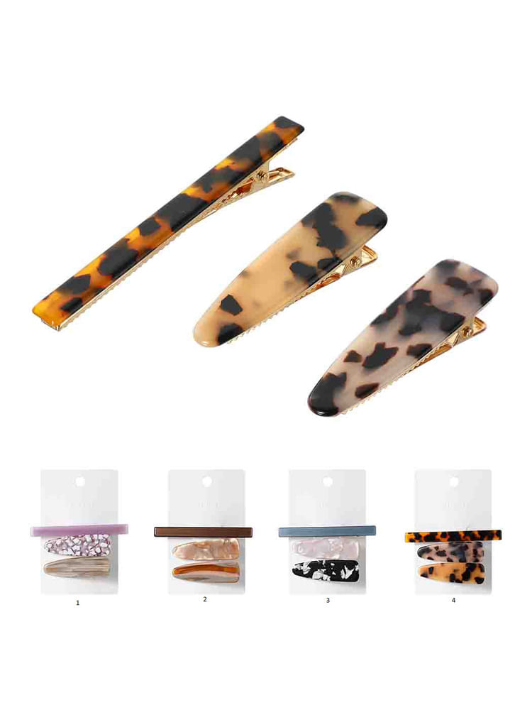 Broches-para-el-cabello-en-forma-de-gota-modelos-mixtos-3-pzs-cellulose-acetate-series-Miniso-1-8036