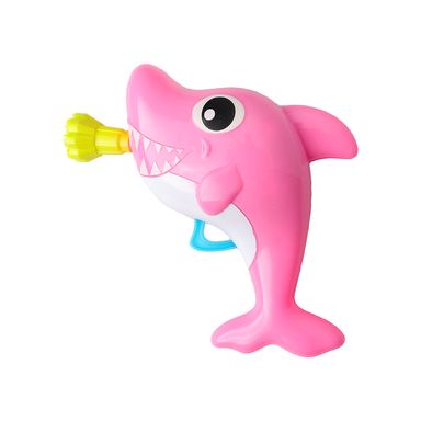 Pistola de burbujas inertial shark rosa - Miniso