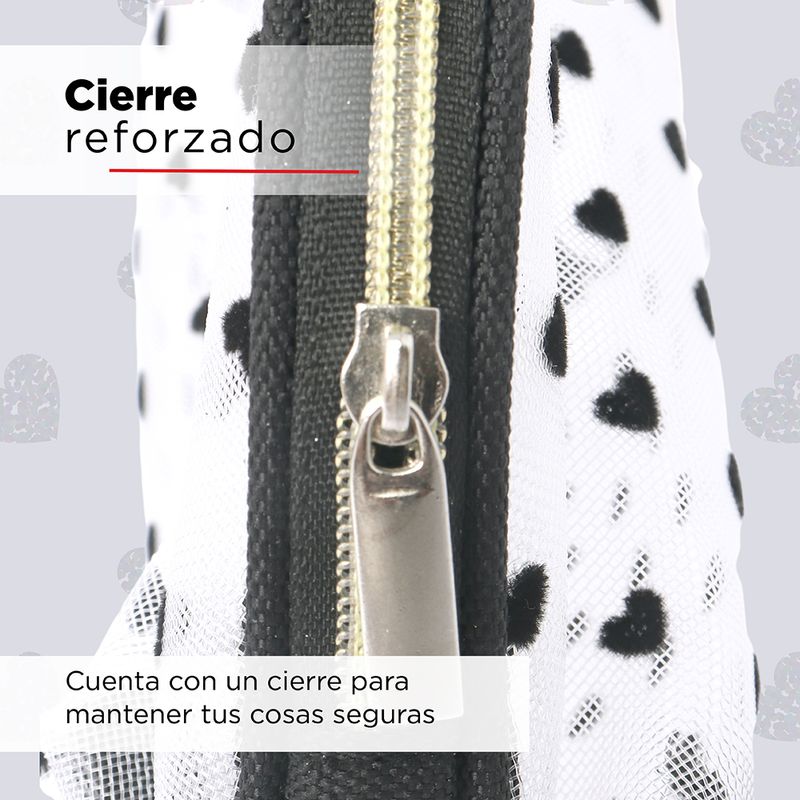 Cosmetiquera-en-forma-de-concha-de-malla-con-patron-de-corazones-Miniso-5-8216