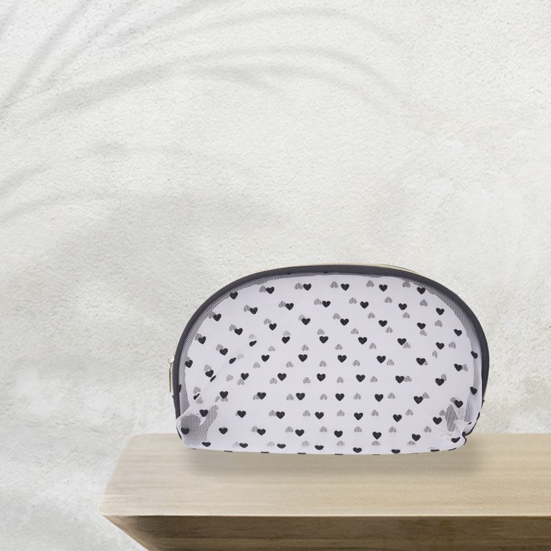 Cosmetiquera-en-forma-de-concha-de-malla-con-patron-de-corazones-Miniso-7-8216