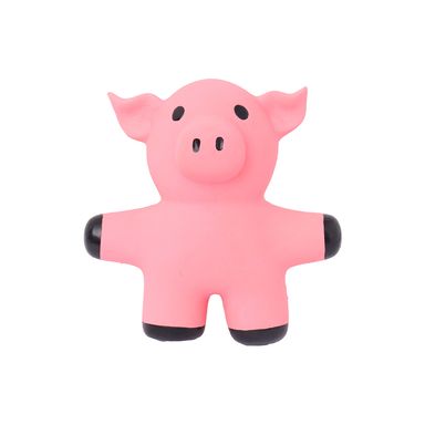 Juguete de latex para mascota cerdo rosa -  Miniso