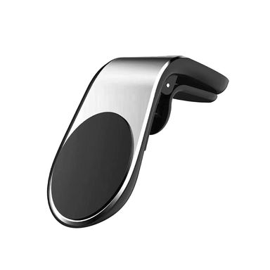 Soporte para teléfono magnetico para ventilación del coche plateado - Miniso
