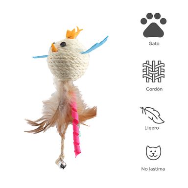 Peluche para mascota pelota chick sisal -  Miniso