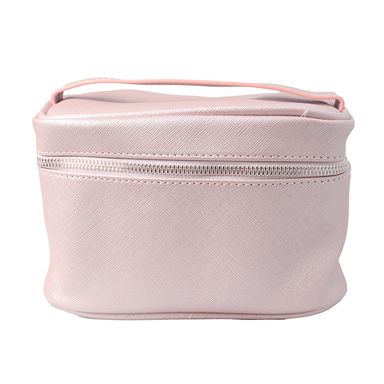 Cosmetiquera rectangular nacarada rosa - Miniso