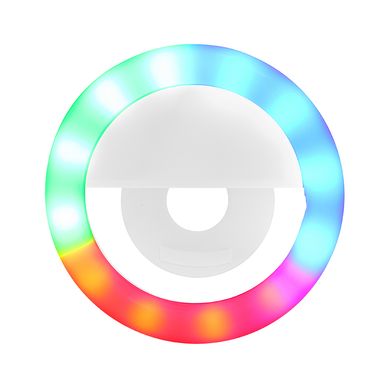 Lámpara recargable con clip para celular 3.5 in rgb -  Miniso