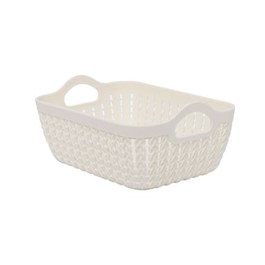 Organizador de plastico blanco S 4 pzas - Miniso