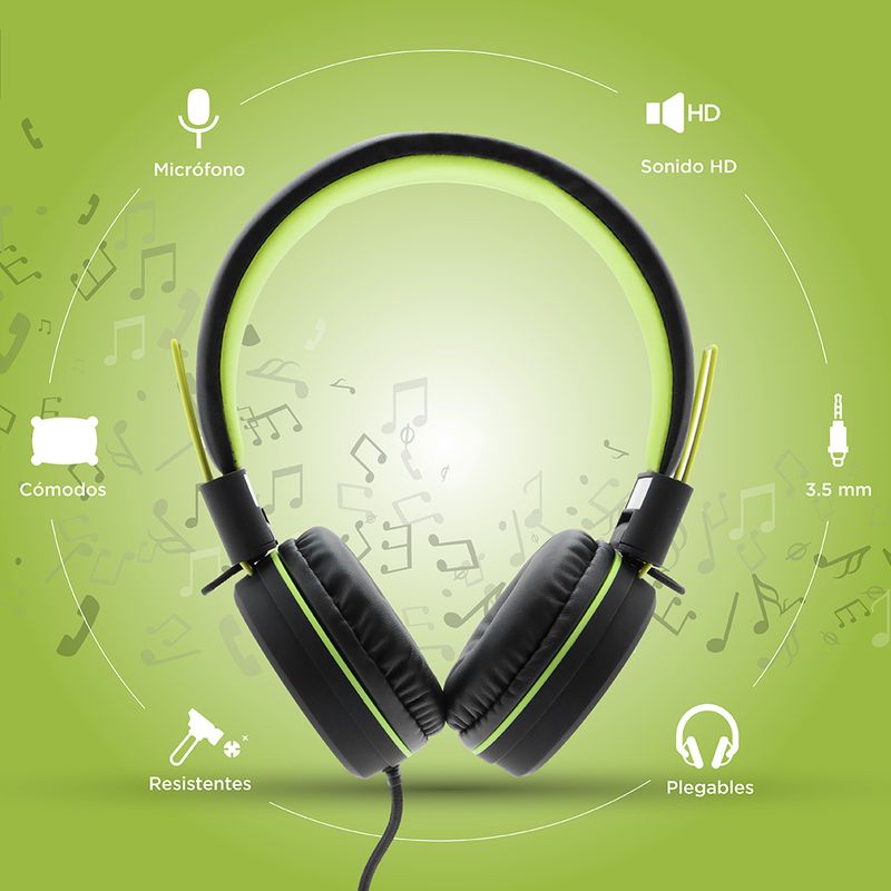 Aud-fonos-de-diadema-de-cable-verde-negro-Miniso-2-5218
