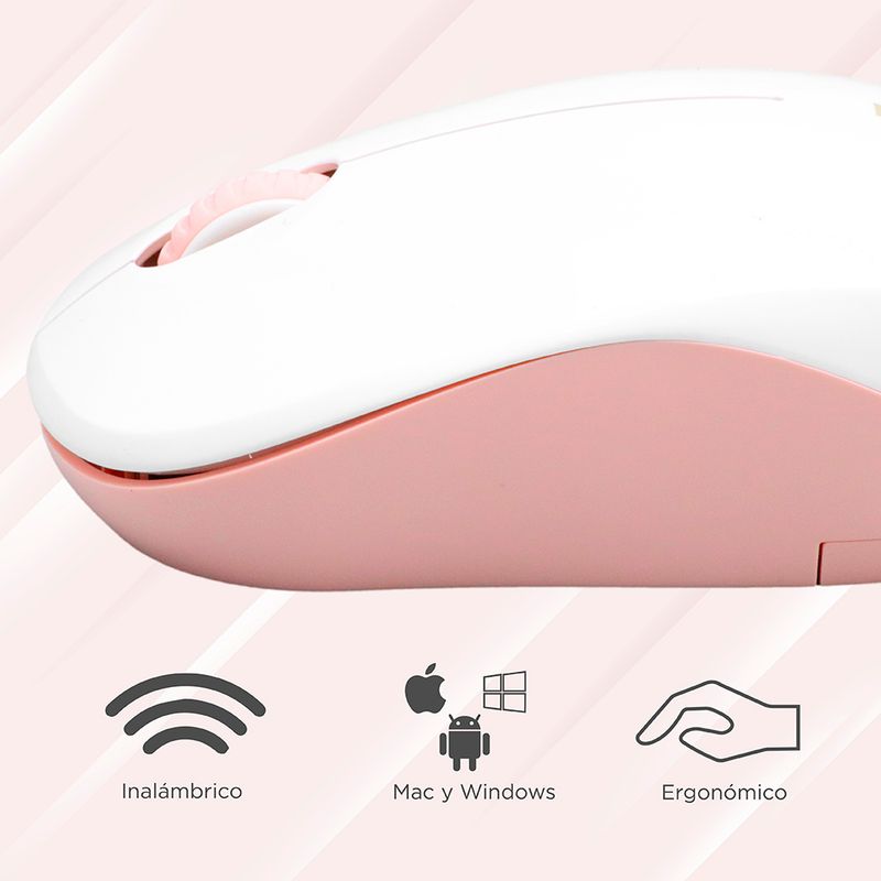 Set-de-teclado-y-mouse-inal-mbrico-blanco-rosa-Miniso-3-6113