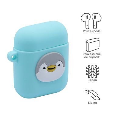 Estuche para airpods mini family azul - Miniso