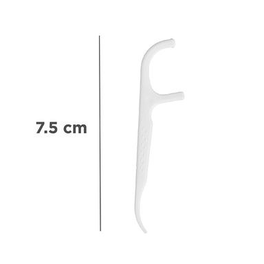 Hilo dental liso y delgado con paquetes individuales 50 pzas -  Miniso