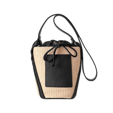 Bolsa crossbody de cordon knitting series 2.0 negro -  Miniso