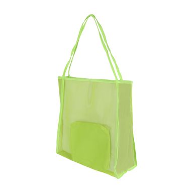 Bolsa de compras con bolsa cosmetica de cortesia de color solido verde -  Miniso