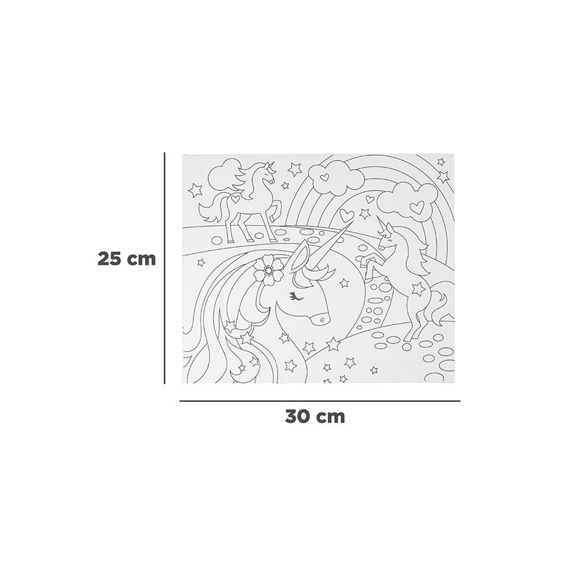Kit-de-pintura-de-lienzo-30-25-con-pintura-de-6-colores-2-pinceles-y-1-paleta-de-unicornio-Miniso-6-7990
