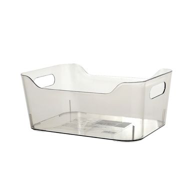 Organizador de plástico transparent series gris transparente S -  Miniso