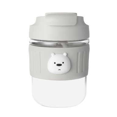 Vaso de plástico con sorbete y tapa de pico we bare bears collection polar 450 ml -  We Bare Bears