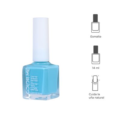 Esmalte para uñas a base de aceite color me sky blue  -  Miniso