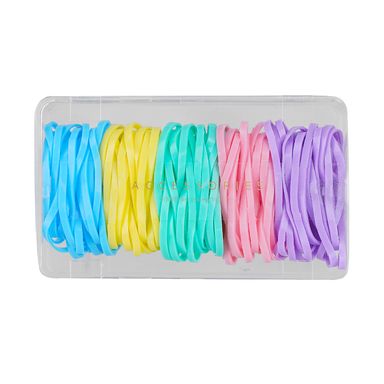 Ligas para cabello x 100 pzs surtido -  Miniso