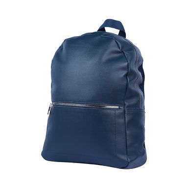 Mochila de hombre con cremallera plateada azul marino -  Miniso