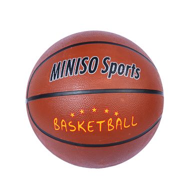 Pelota de basketball clasica de goma miniso sports -  Miniso