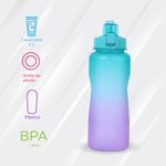 Tomatodo-de-pl-stico-de-gran-capacidad-colores-degradado-con-asa-verde-y-morado-2L-Miniso-2-8587