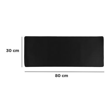 Mouse pad 31*12 pulgadas grande de color solido negro -  Miniso