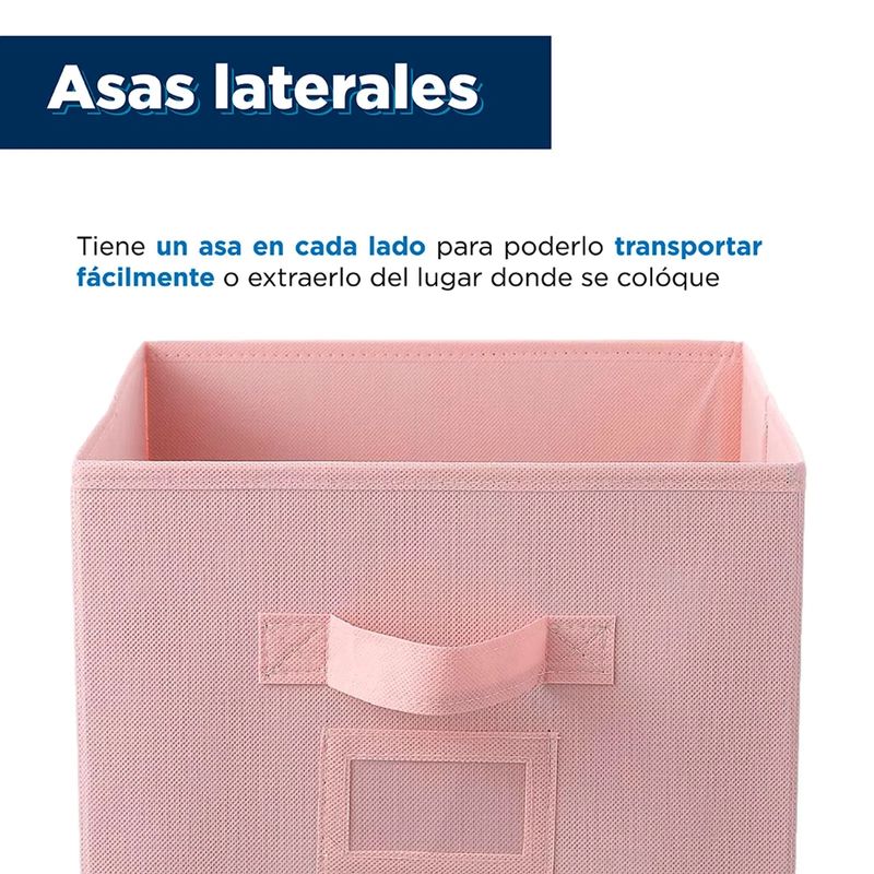 Organizador-de-tela-de-color-solido-azul-rosa-Miniso-5-8929