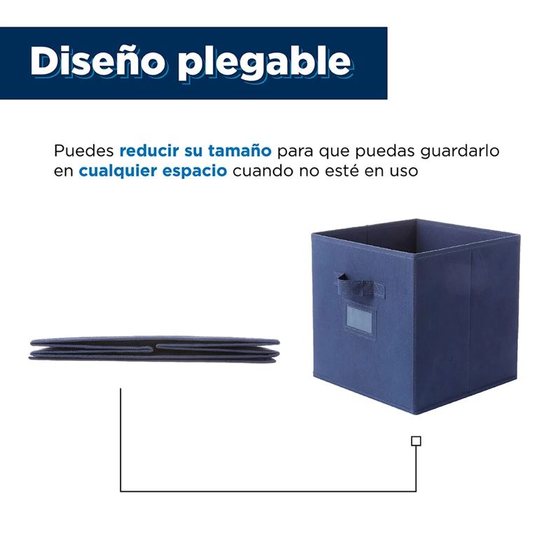 Organizador-de-tela-de-color-solido-azul-marino-Miniso-3-8930