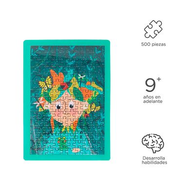 Set de rompecabezas de 500 piezas y pintura al óleo - Miniso