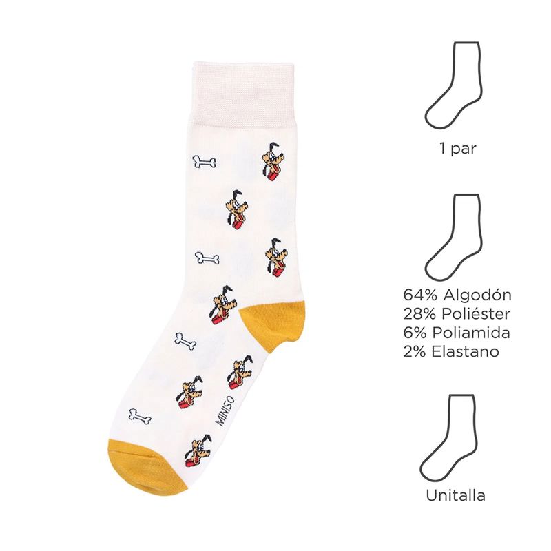 Medias-con-impresion-de-pluto-mickey-mouse-colletion-21-cm-Disney-2-9142