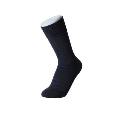 Medias para hombre clasicos de tripulación 21 cm azul 2 pzas -  Miniso