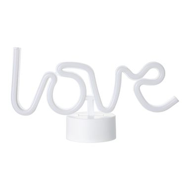 Lámpara con base separable love modelo fl-love-01 luz rosa  -  Miniso